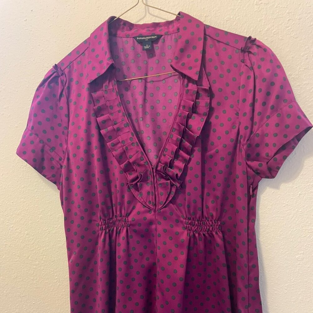 Banana Republic Satin Blouse